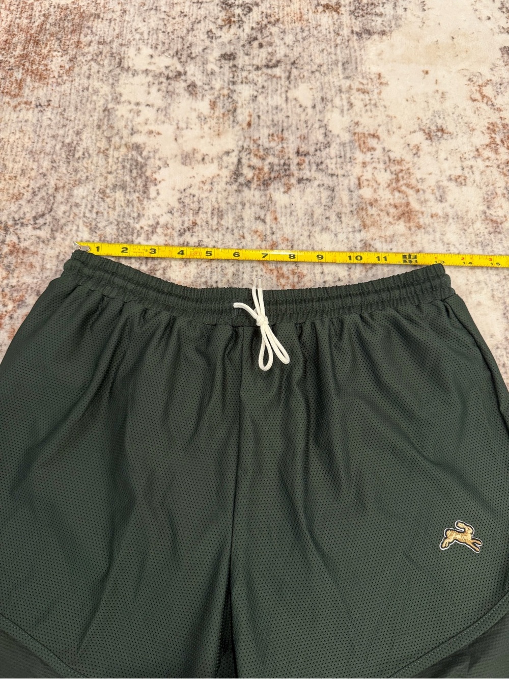 Tracksmith, Navy and Green, Van Cortlandt Running Shirt and Shorts Set | Men’s S - Picture 10 of 14